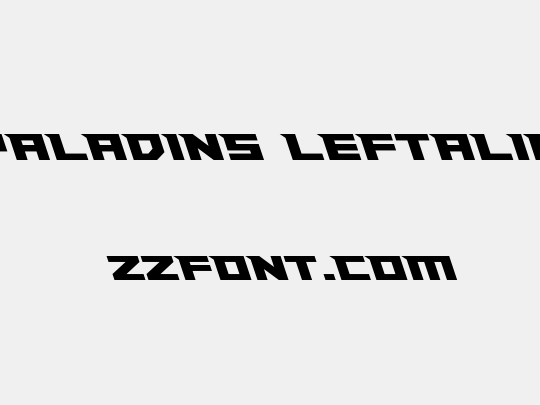 Paladins Leftalic