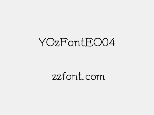 YOzFontEO04