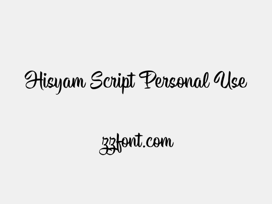 Hisyam Script Personal Use