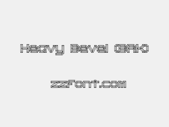 Heavy Bevel (BRK)