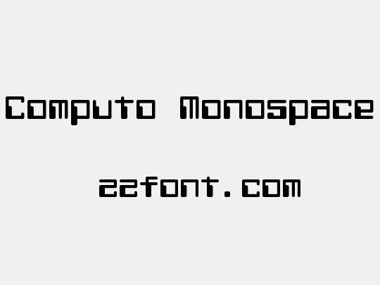 Computo Monospace