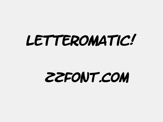 LetterOMatic!