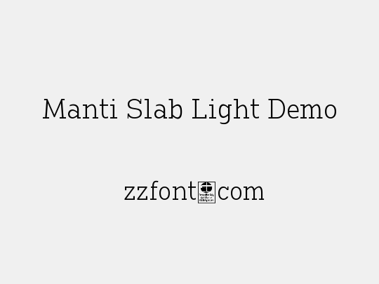 Manti Slab Light Demo
