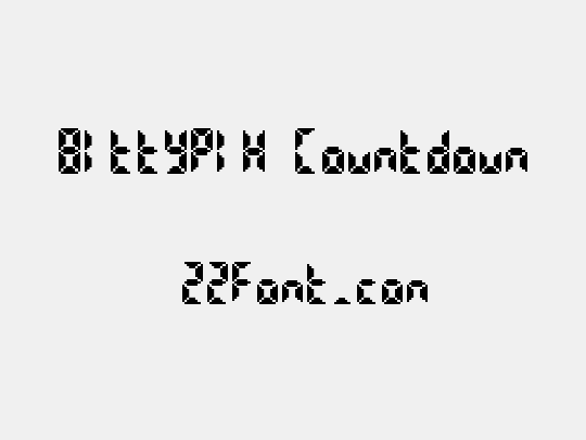 Bittypix Countdown