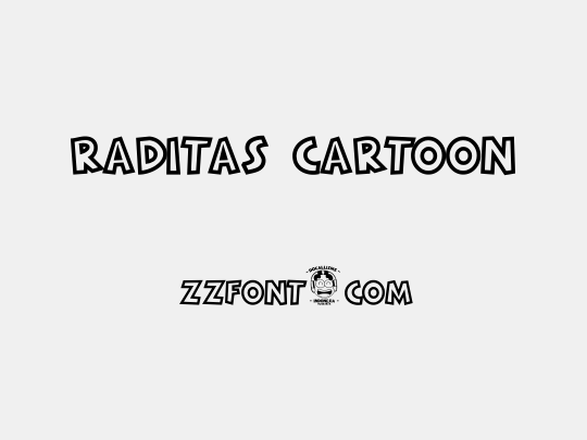RADITAS CARTOON