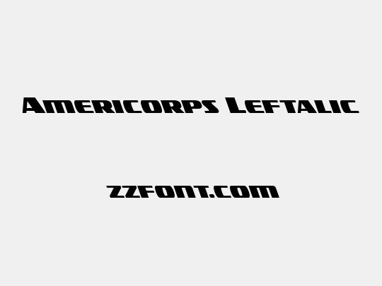 Americorps Leftalic