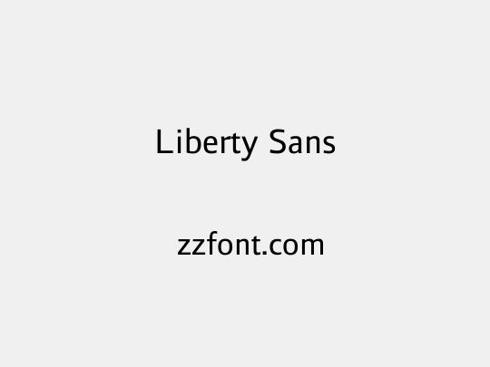 Liberty Sans