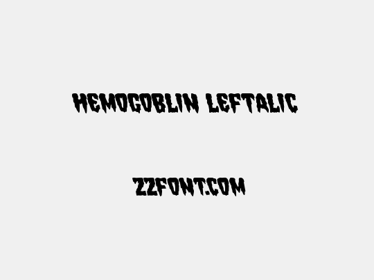 Hemogoblin Leftalic