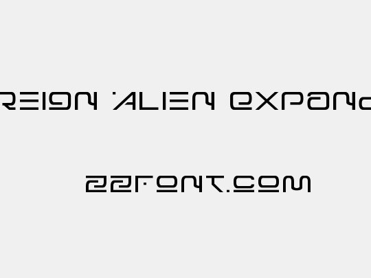Foreign Alien Expanded