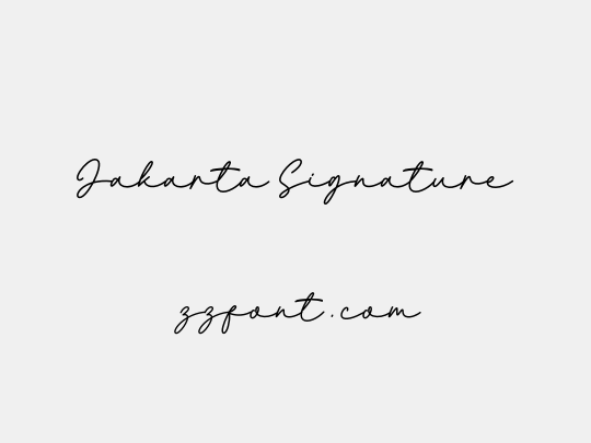 Jakarta Signature