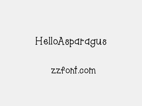 HelloAsparagus