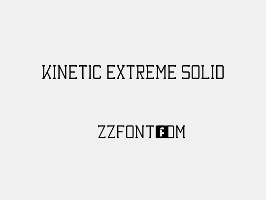 Kinetic Extreme Solid