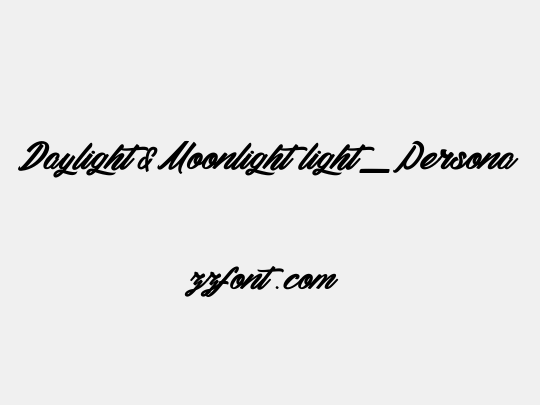 Daylight&Moonlight light_PersonalUseOnly