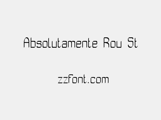 Absolutamente Rou St