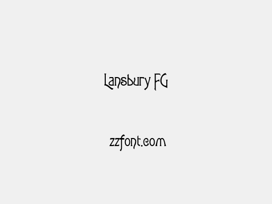 Lansbury FG