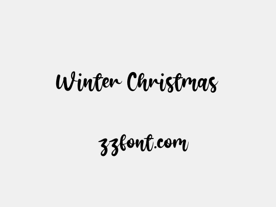 Winter Christmas