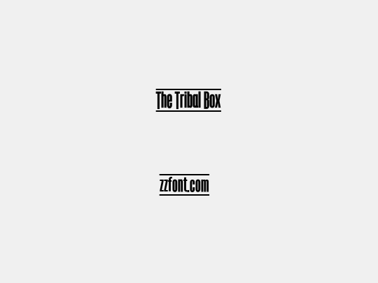 The Tribal Box