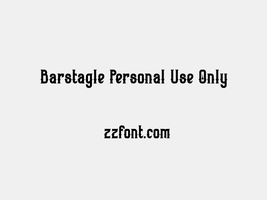 Barstagle Personal Use Only