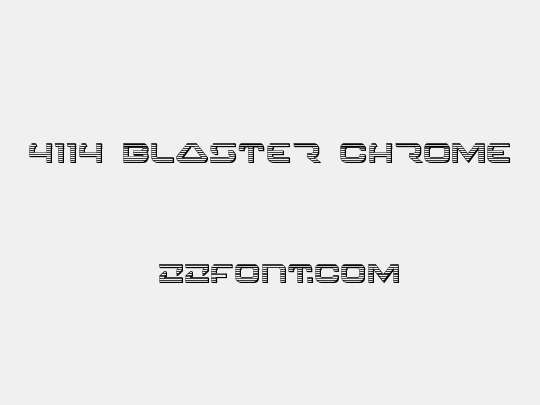 4114 Blaster Chrome