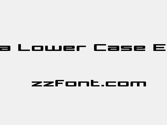 Phoenicia Lower Case Expanded