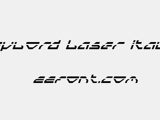 Spylord Laser Italic