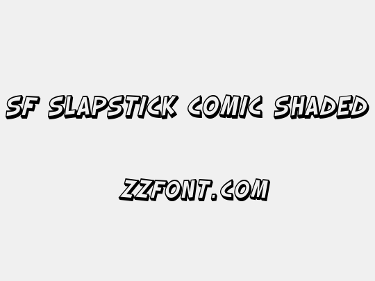 SF Slapstick Comic Shaded