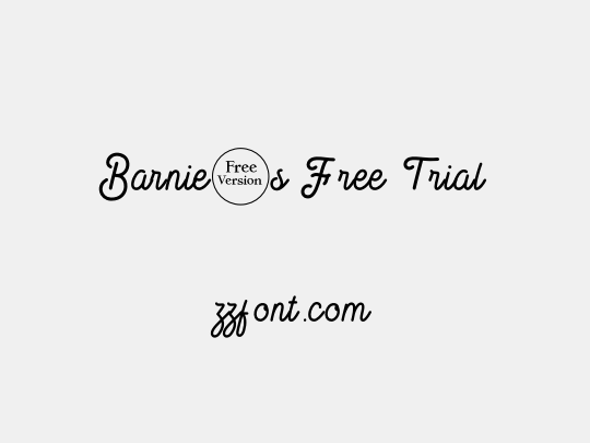 Barnie's Free Trial