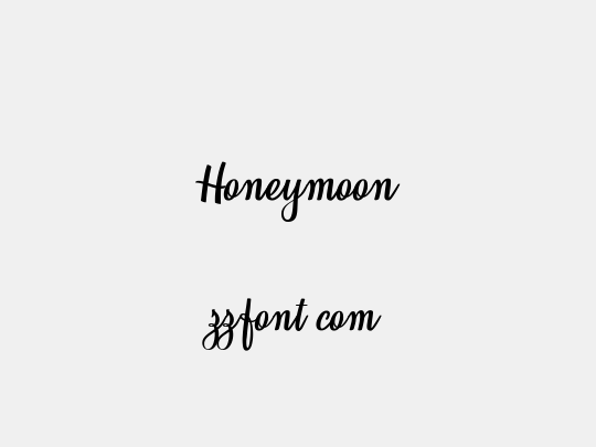 Honeymoon