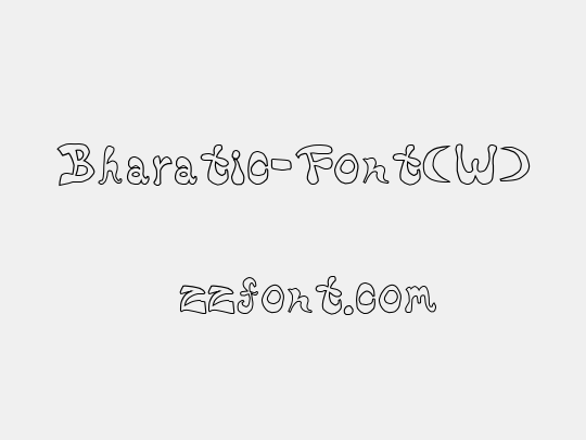 Bharatic-Font(W)