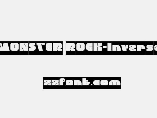 MONSTER ROCK-Inverse