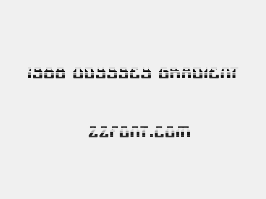 1968 Odyssey Gradient