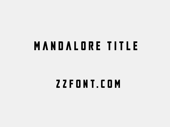 Mandalore Title