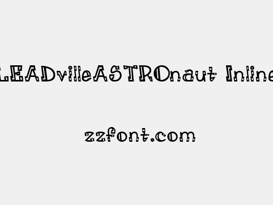 LEADvilleASTROnaut Inline