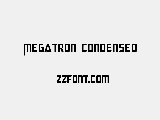 Megatron Condensed