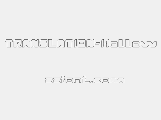 TRANSLATION-Hollow