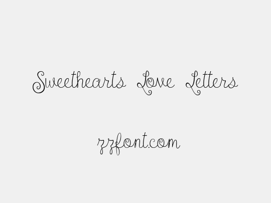 Sweethearts Love Letters