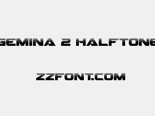 Gemina 2 Halftone