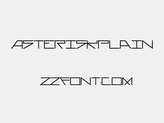 AsteriskPlain