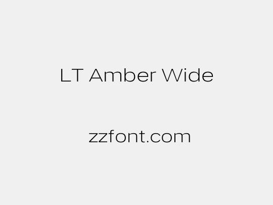 LT Amber Wide