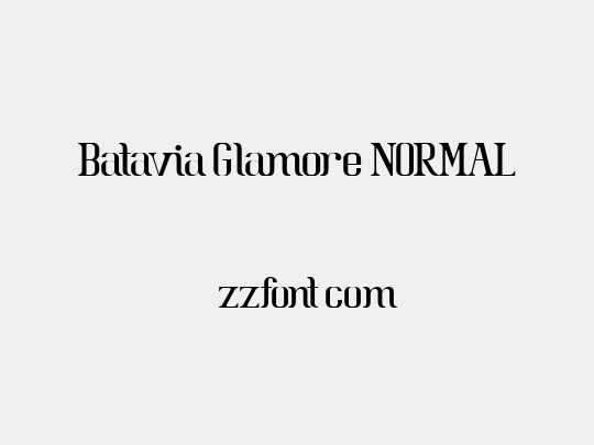 Batavia Glamore NORMAL