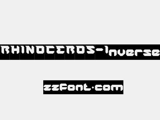 RHINOCEROS-Inverse