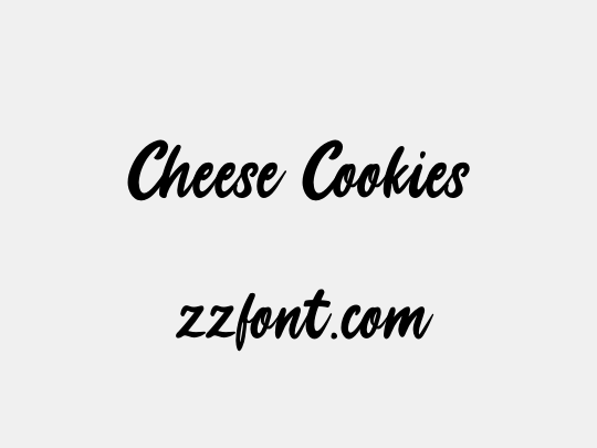 Cheese Cookies