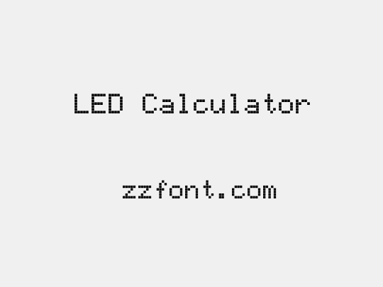 LED Calculator