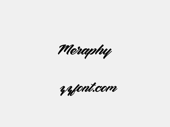 Meraphy
