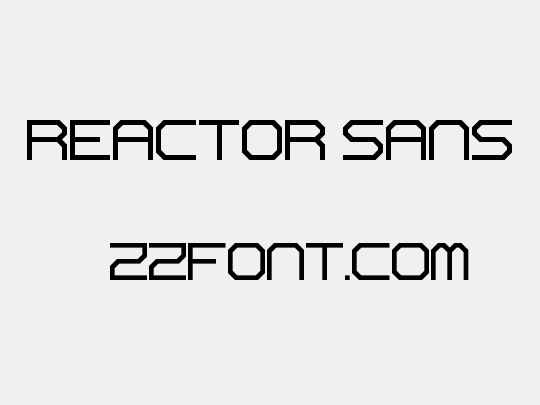 Reactor Sans