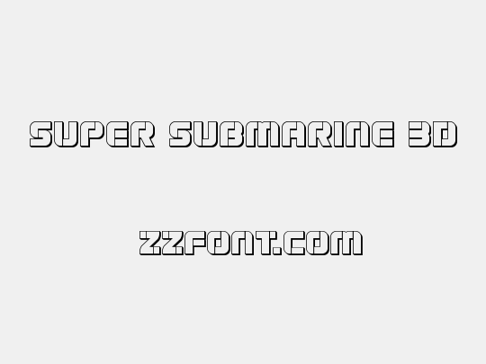 Super Submarine 3D