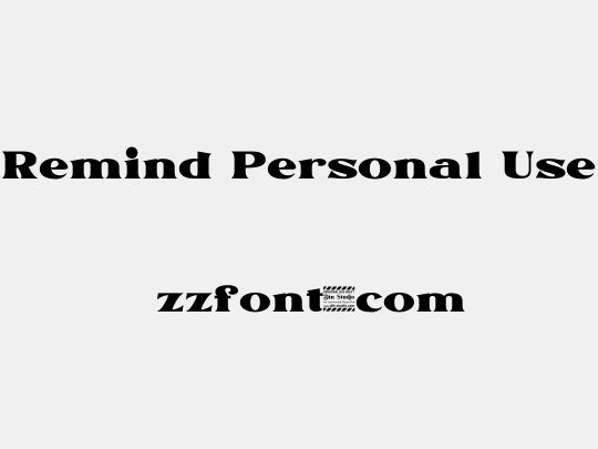 Remind Personal Use