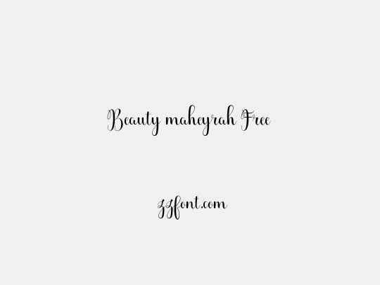Beauty maheyrah Free