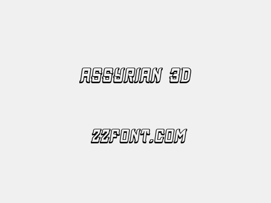 Assyrian 3D