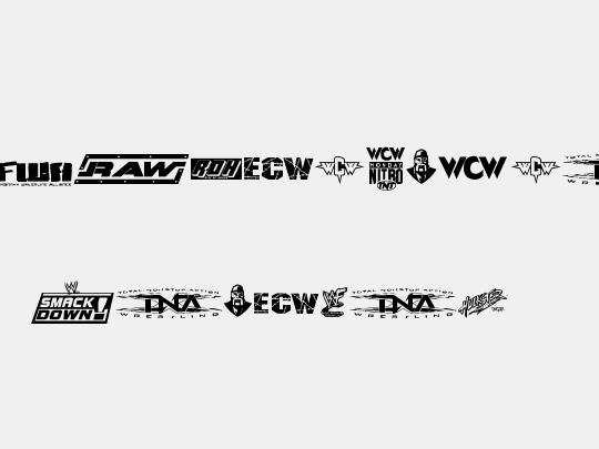 Pro Wrestling Logos